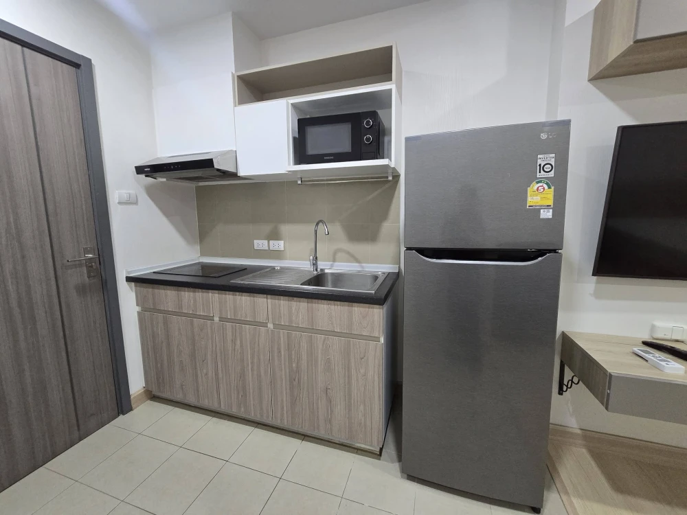 Condo for rent, Supalai Veranda Ramkhamhaeng, ready to move in, 21st floor, east-facing, unobstructed view. Book today! Don't miss out!