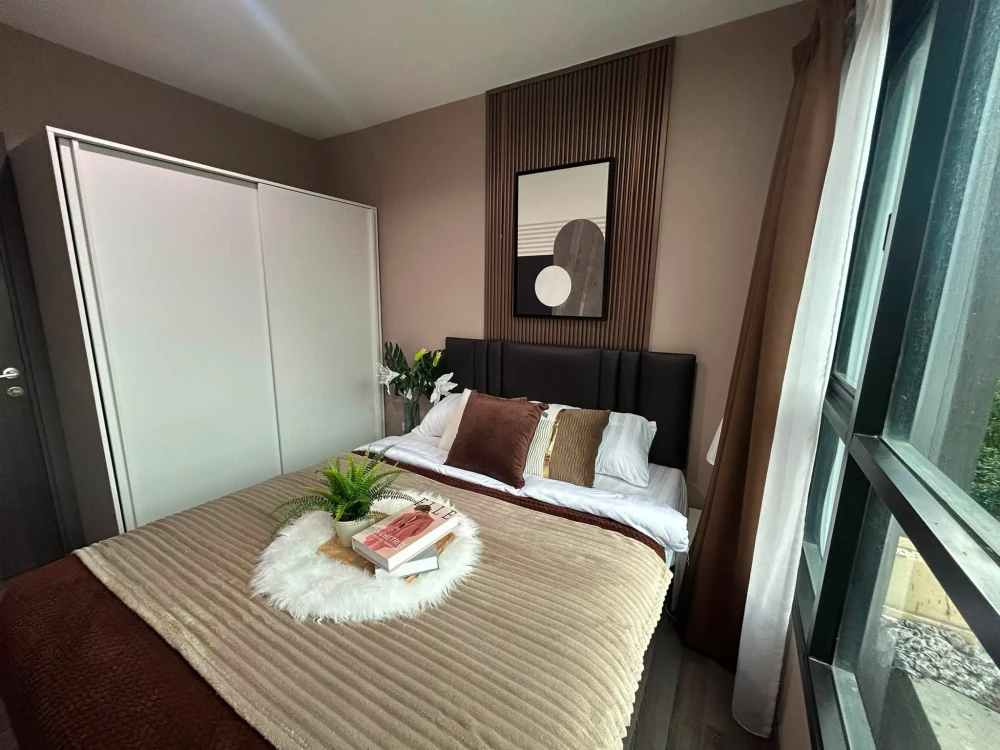 ให้เช่าคอนโด The Base Park West ชั้น 4 วิว Habito Mall เงียบสงบ ไม่มีเสียงทางด่วน สะดวกครบจบที่นี่ จองเลย