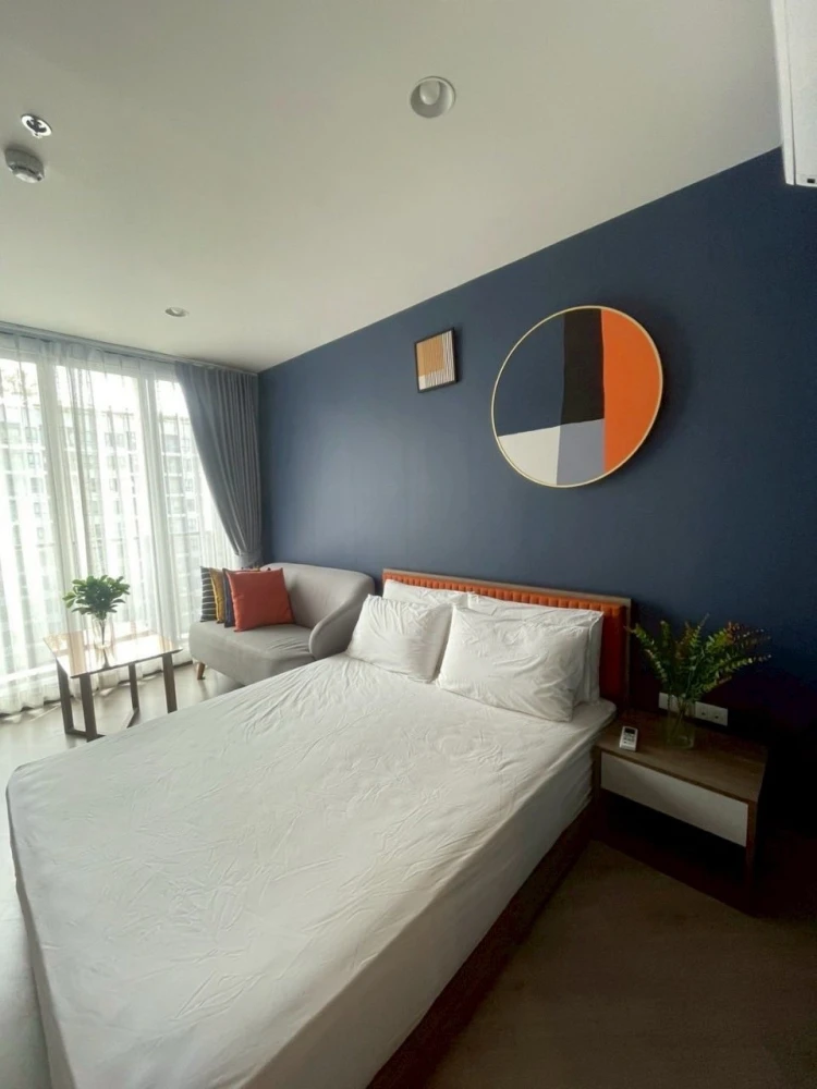Condo for rent at The Base Saphan Mai. Nice unit, fully furnished with appliances. Just bring your suitcase and move in! Don't wait! images