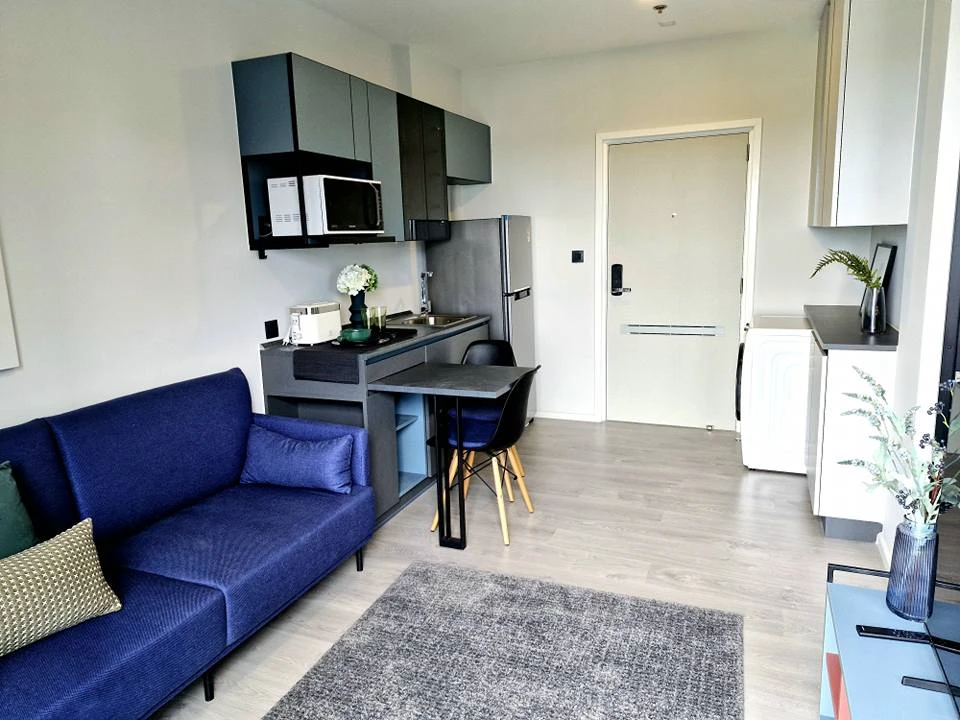 Condo for rent at The KEY MRT Phetkasem 48. Ready to move in, fully furnished, 27th floor with great views. Book now!