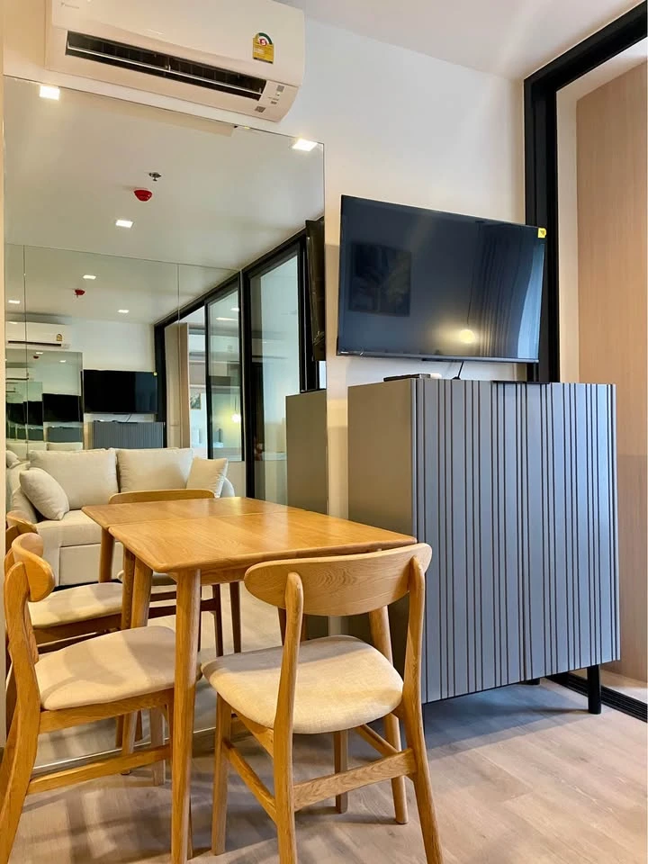 Condo for rent at The Line Phahon Yothin Park, fully furnished and ready to move in, complete with amenities. Come reserve now, don't miss out!