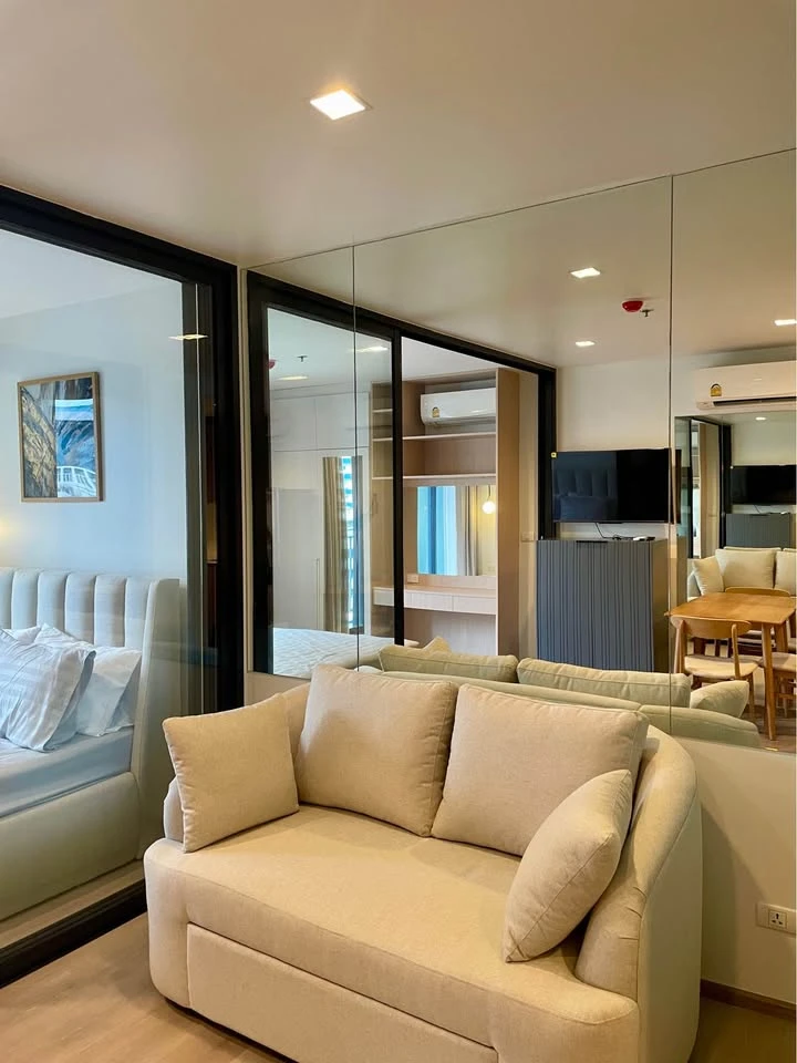 Condo for rent at The Line Phahon Yothin Park, fully furnished and ready to move in, complete with amenities. Come reserve now, don't miss out!