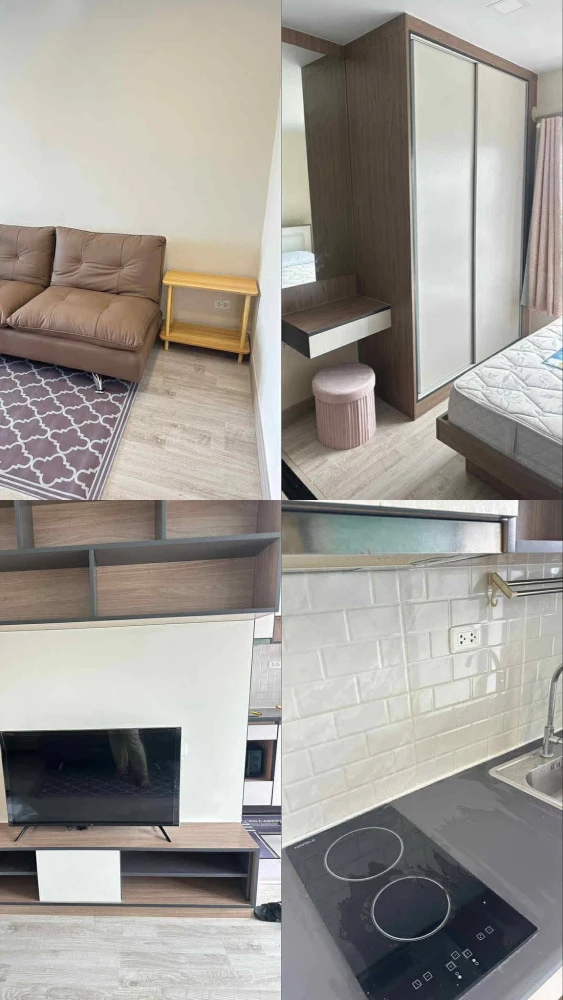 Condo for rent at The One Plus Grand Ramkhamhaeng. Ready to move in, fully furnished. Book today!