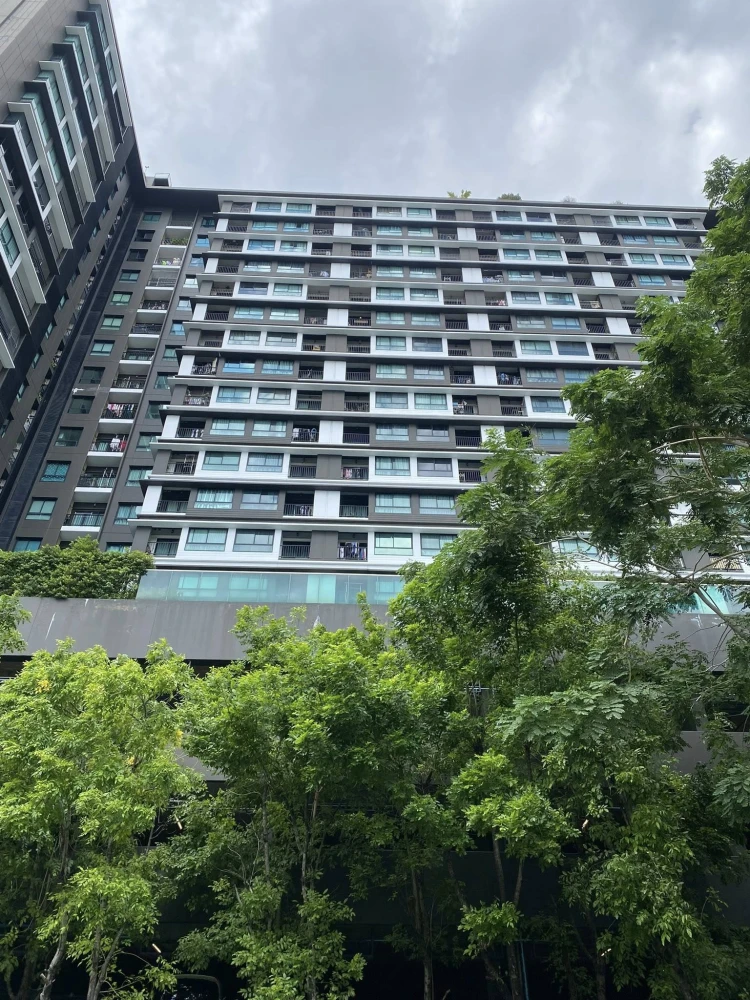 Condo for rent: The Parkland Phetkasem – Thapra, a nice room on the 17th floor with a swimming pool view. Don't miss it, you'll regret it later.