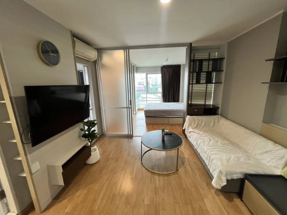 Condo for rent U Delight Huai Khwang, ready to move in, fully furnished, you must hurry to reserve now.