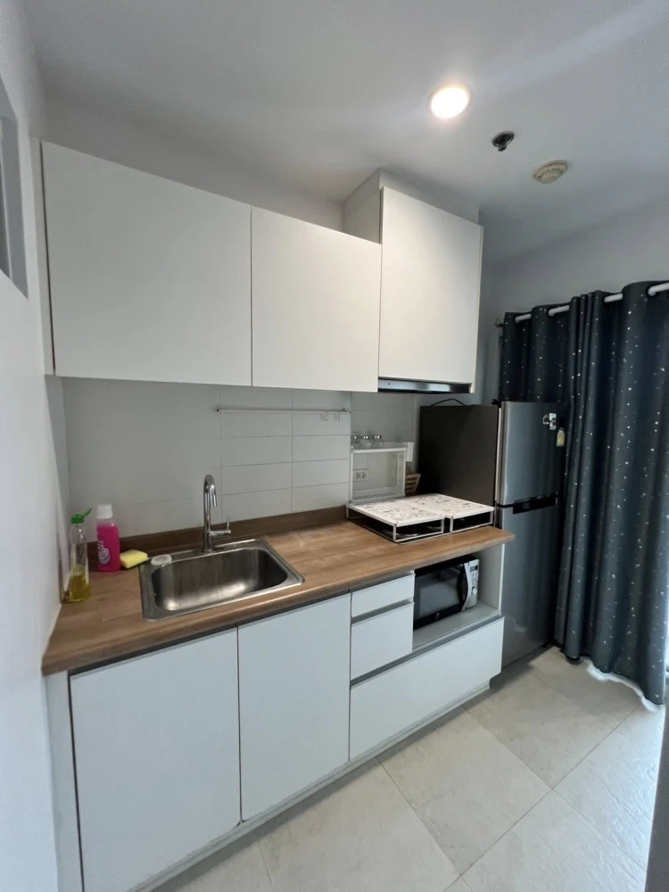Condo for rent U Delight Huai Khwang, ready to move in, fully furnished, you must hurry to reserve now.