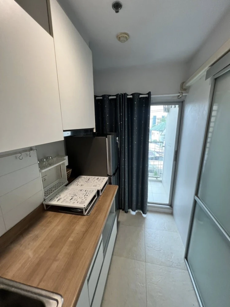 Condo for rent U Delight Huai Khwang, ready to move in, fully furnished, you must hurry to reserve now.