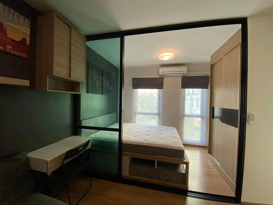 Condo for rent: UNIO Sukhumvit 72, Phase 1, separate rooms, well-divided zones, good price, hurry and book now.