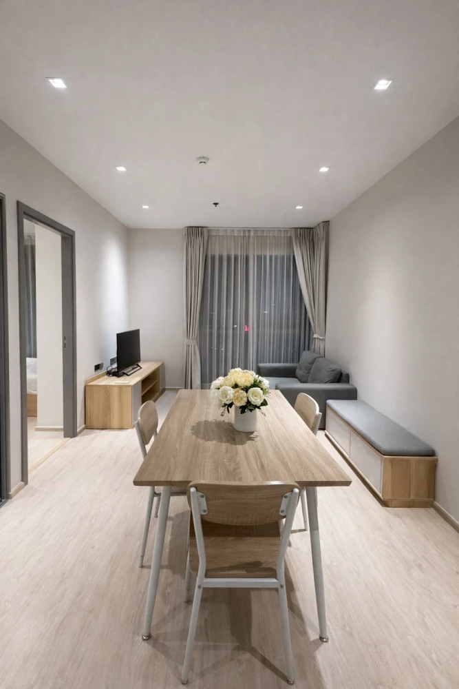 Condo for rent at Whizdom Station Ratchada–Thapra. Large and comfortable unit with ample living space. Book now before it's too late!