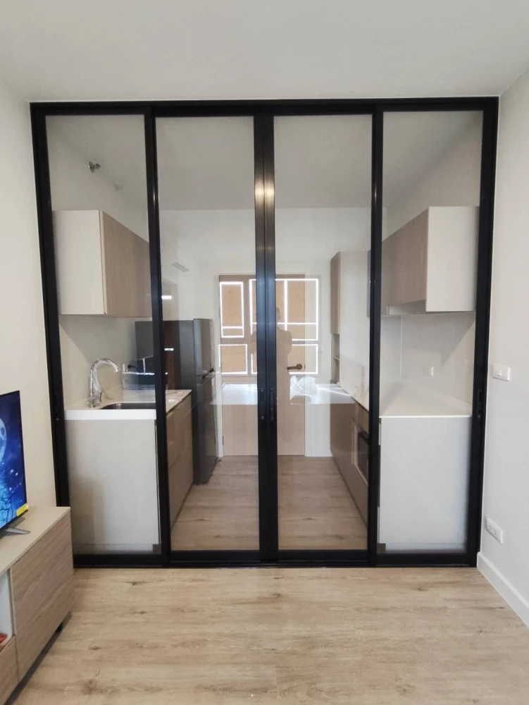 Condo for rent: Xim Rama 3-Suksawat, ready to move in, reasonable price, complete in one place, just bring your bags and move in.