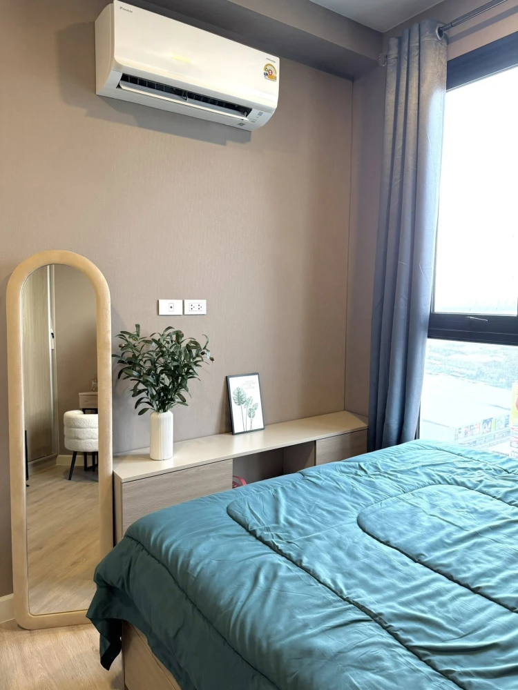 Condo for rent XIM Suksawat - Rama 3, ready to move in, 24th floor, Bang Krachao River view, convenient and complete here, hurry to move in.
