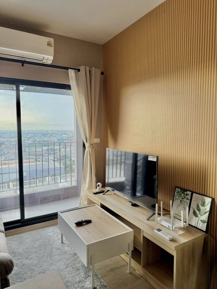 Condo for rent XIM Suksawat - Rama 3, ready to move in, 24th floor, Bang Krachao River view, convenient and complete here, hurry to move in.