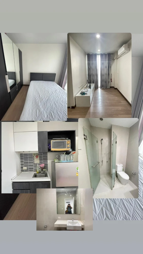Condo for rent, Chewathai Ramkhamhaeng, ready to move in, complete facilities, if you don't book, you'll regret it later.