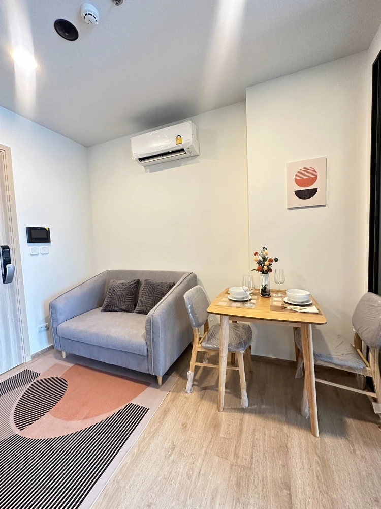 Condo for rent, Chewathai Kaset Nawamin. Separate rooms with clear zones. Affordable price. Reserve now. Don't delay.