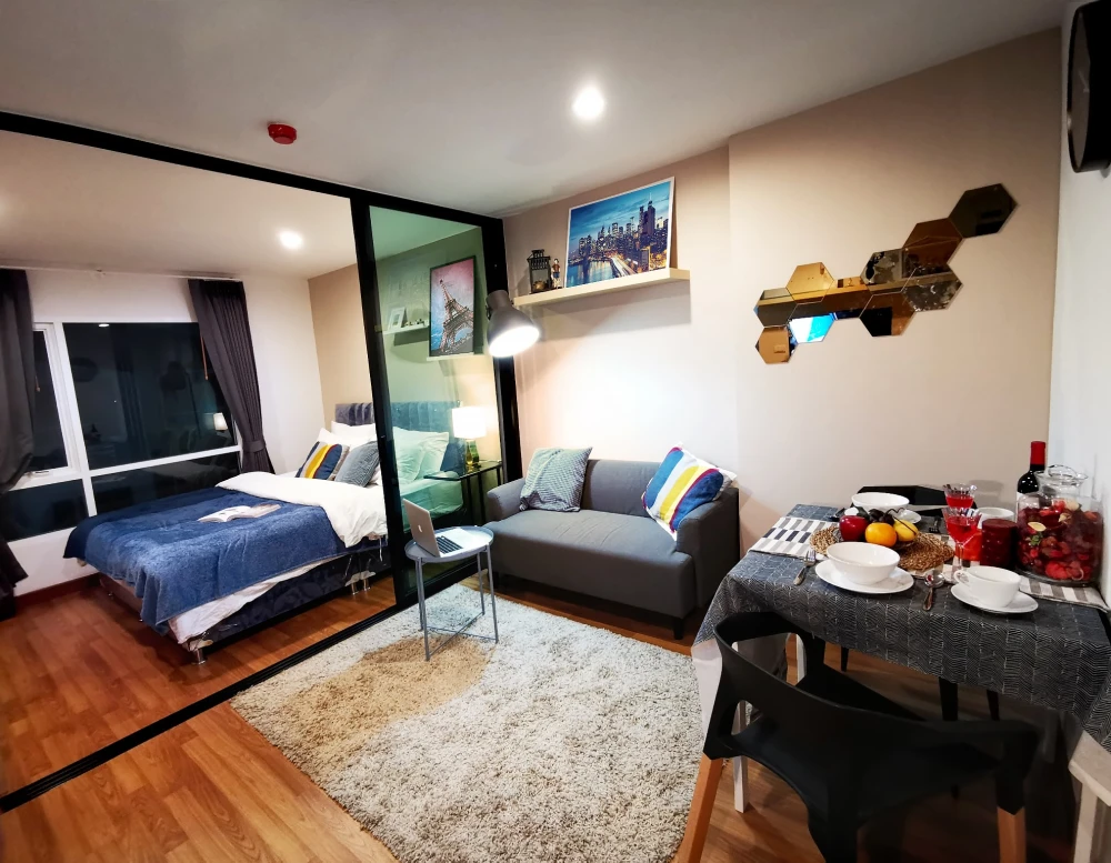 Condo for rent, Regent Home Sukhumvit 81, ready to move in, full facilities, you must book now.