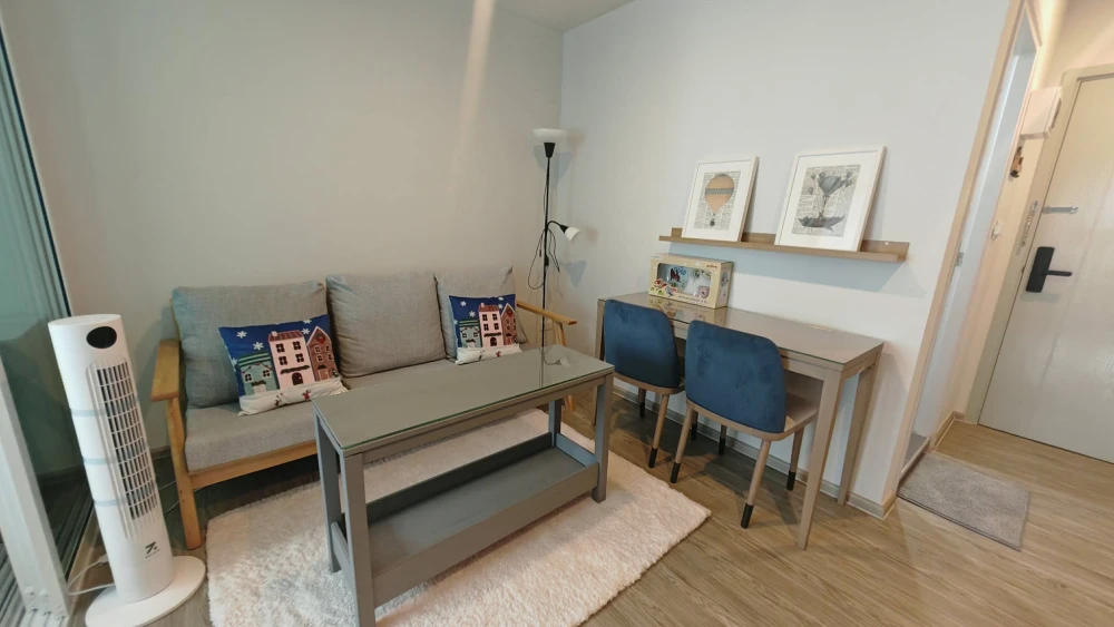Condo for rent, Regent Home Bangna. Ready to move in, clearly partitioned rooms, complete amenities. Just bring your luggage and move in!