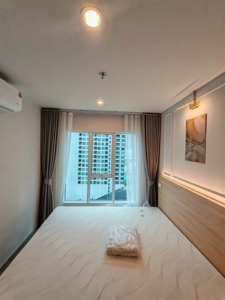 Condo for rent, Regent Home Bangna. Ready to move in, fully furnished, affordable price. Book now, don't miss out!