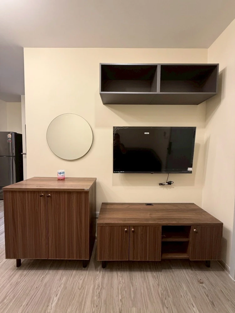 Condo for rent, Regent Home Bangna. Corner unit, private, fully furnished and ready to move in. Book today! Don't miss out!
