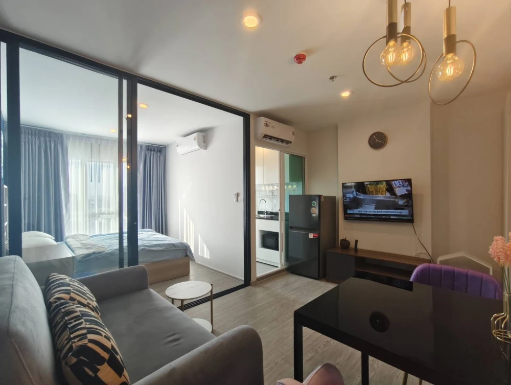 Condo for rent, Regent Home Bangna, fully furnished, 12th floor with great view, affordable price, everything you need in one place. Book now, don't m