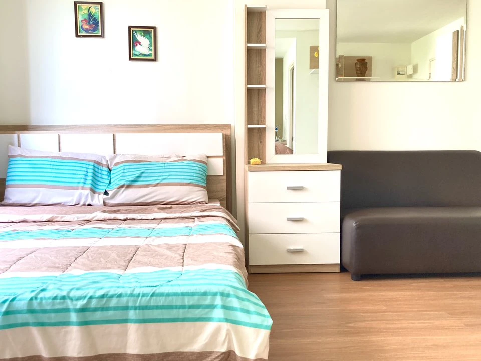 Condo for rent, Lumpini Township, Rangsit, Khlong 1, ready to move in, complete with amenities. Hurry and reserve now, don't miss out!