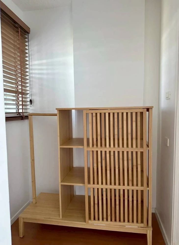 Condo for rent at Lumpini Romklao-Suvarnabhumi. Large, comfortable unit with ample living space. Don't miss out!