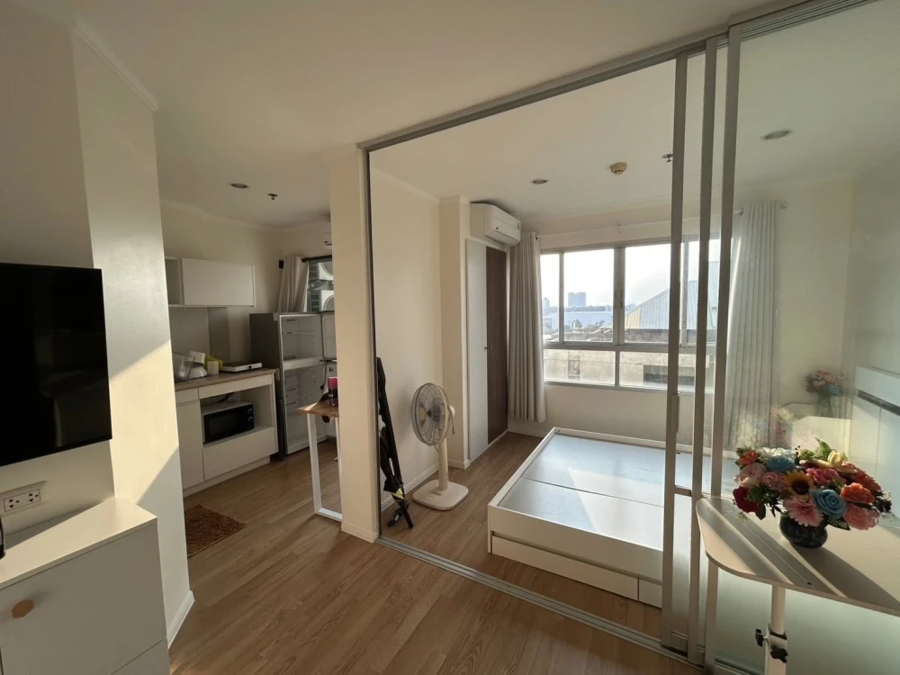 Condo for rent at Lumpini Ville Lasalle-Bearing. The unit is partitioned into separate, well-defined zones. Amazing price! Book now!