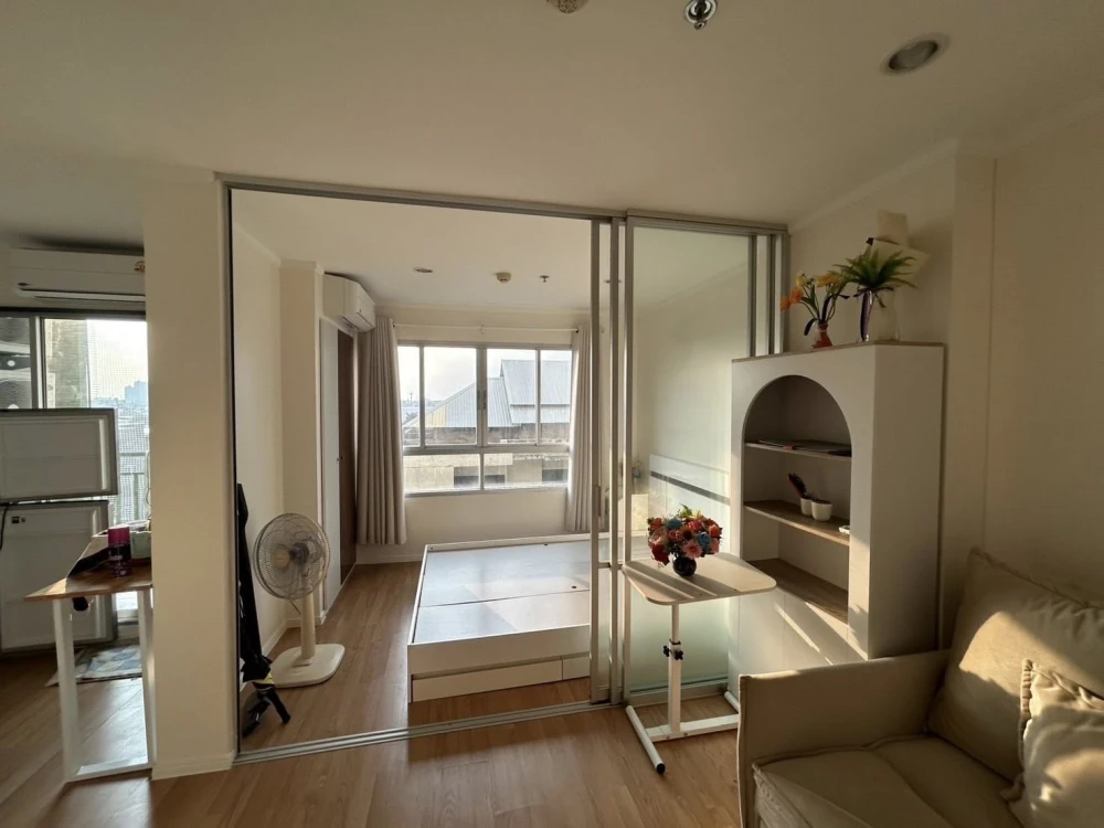 Condo for rent at Lumpini Ville Lasalle-Bearing. The unit is partitioned into separate, well-defined zones. Amazing price! Book now!