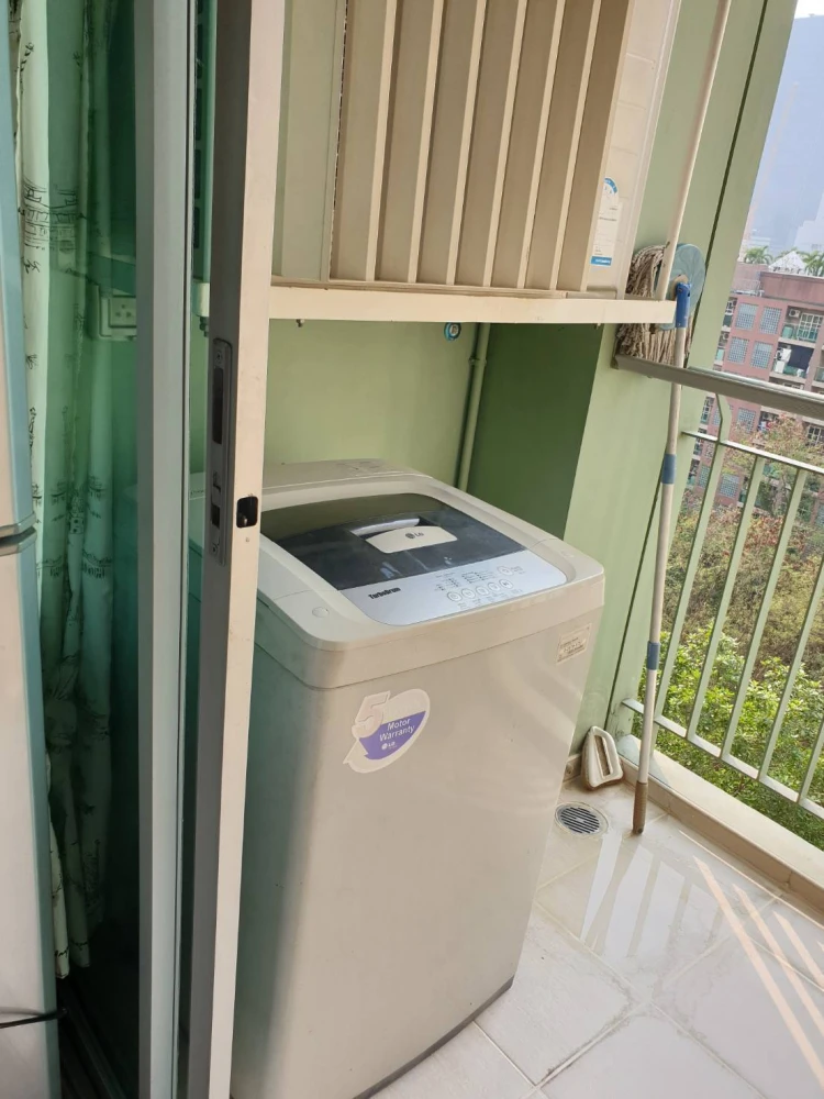 Condo for rent, Lumpini Place Rama 9, 27th floor, high view, room comes with complete facilities, good price, must book