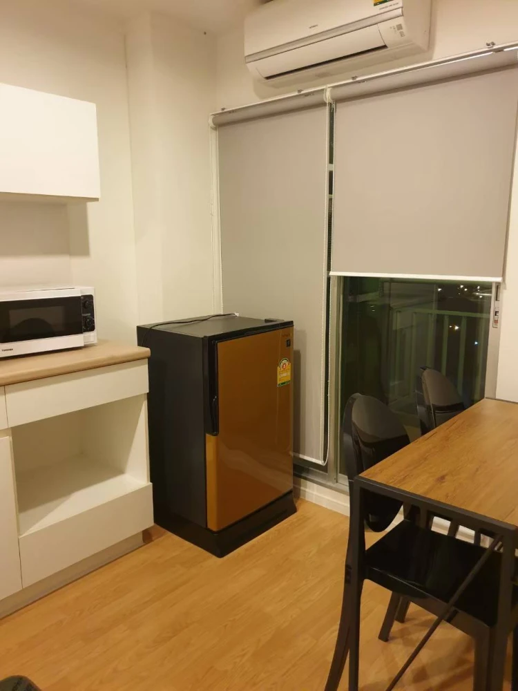 Condo for rent, Lumpini Place Srinakarin - Hua Mak Station, ready to move in, well separated, come and reserve now.