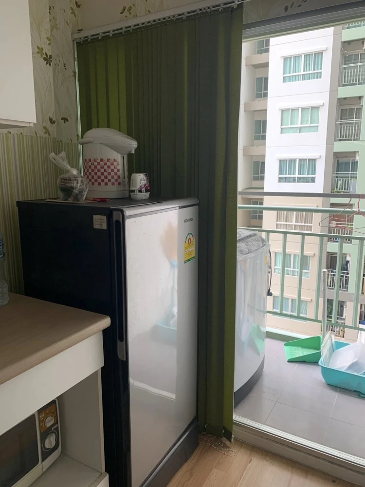 Condo for rent at Lumpini Mega City Bangna. The unit is partitioned into separate zones, offering great value. You definitely don't want to miss this!