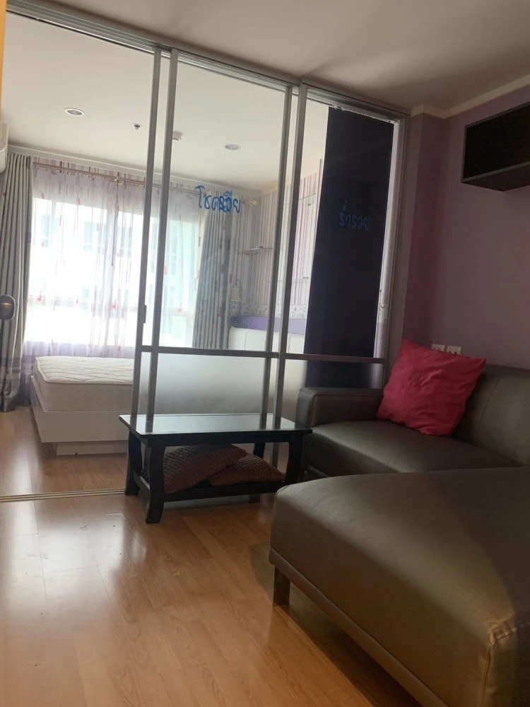 Condo for rent at Lumpini Mega City Bangna. The unit is partitioned into separate zones, offering great value. You definitely don't want to miss this!