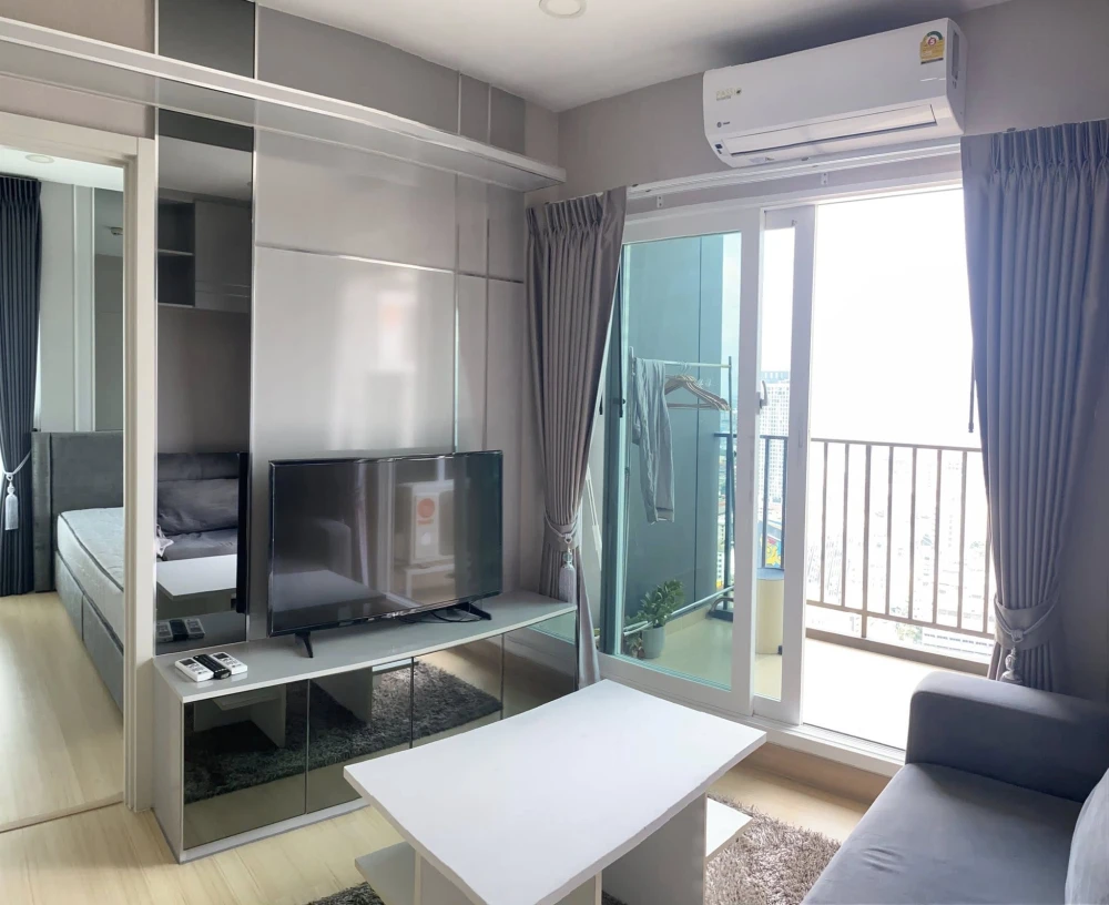 Condo for rent: Supalai Veranda Ramkhamhaeng – Large room, 59 sq m, high floor, beautiful open view. You must come and reserve now. Don't miss out!