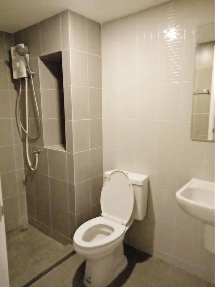 Condo for rent, good condition, beautiful view, fully furnished, Kensington Sukhumvit-Theparak, ready to move in