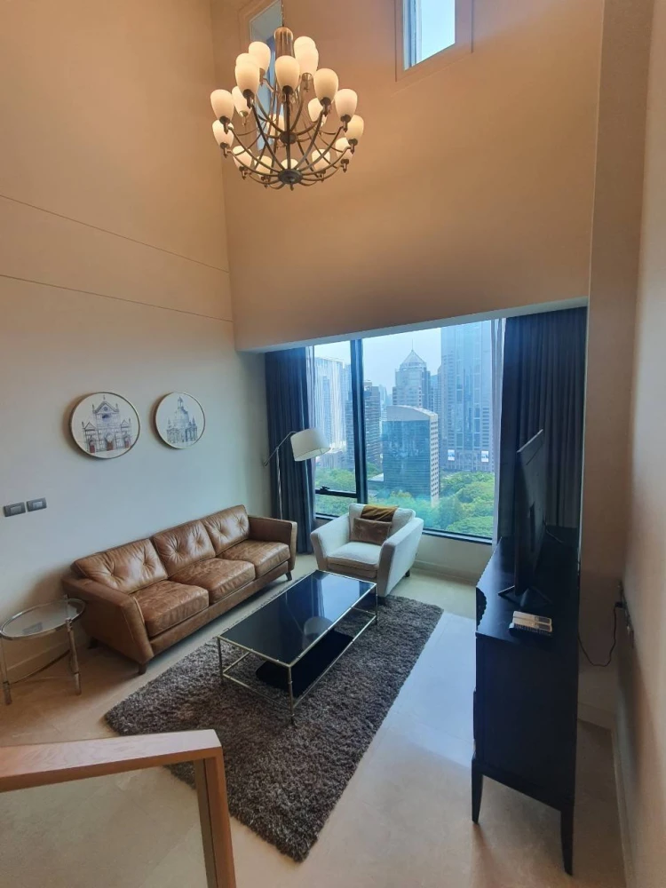 Condo for rent, Sindhorn Residence, 2 bedrooms, 2 bathrooms, beautiful view, good value
