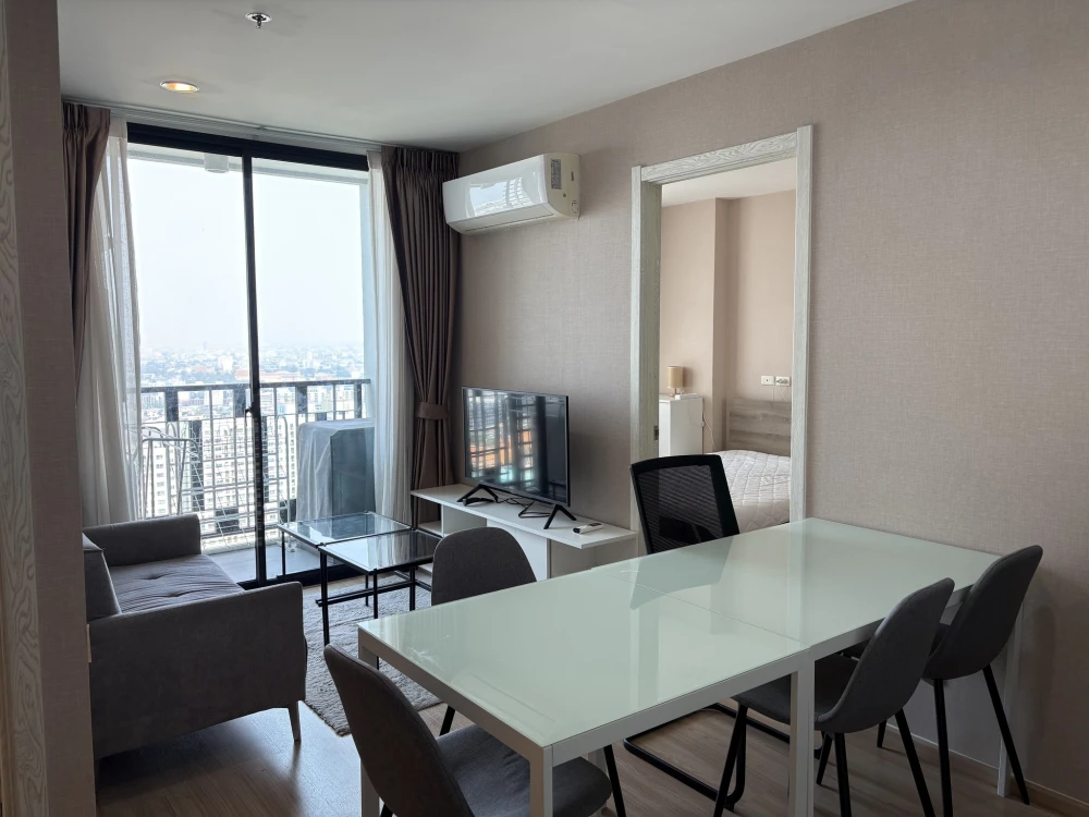 Condo for rent, Artemis Sukhumvit 77, spacious room, lots of usable space, 28th floor, high view, hurry and reserve.