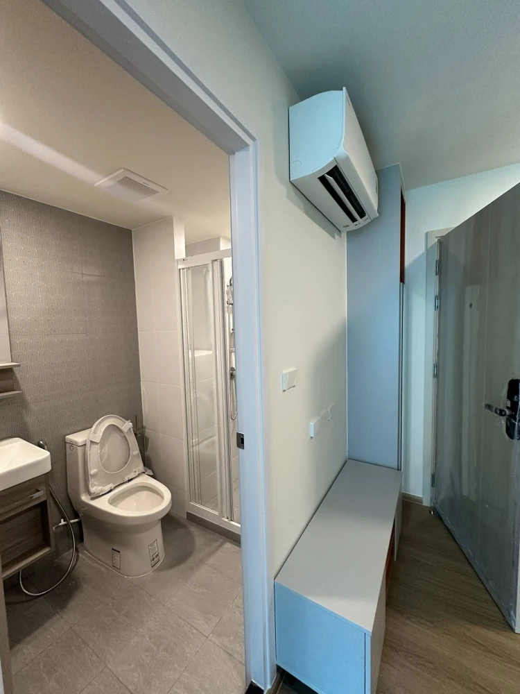 Condo for rent, K-Fluminus Bangmod. Ready to move in. Everything you need is here. Just bring your belongings and you can move right in. You don't wan