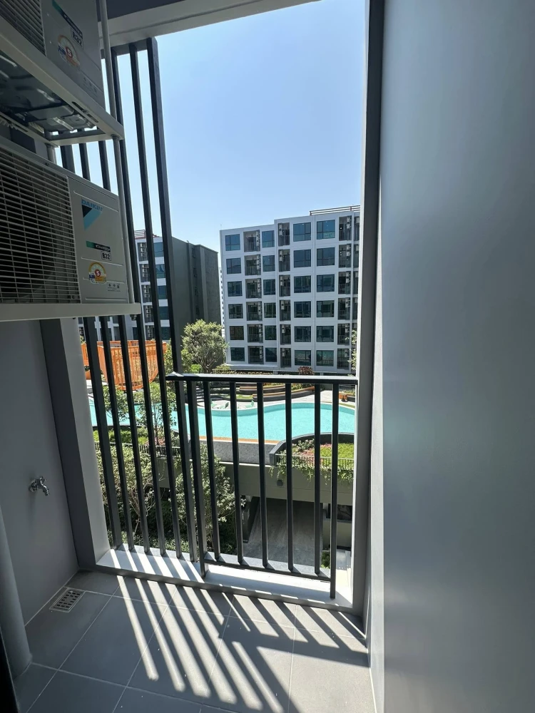 Condo for rent, K-Fluminus Bangmod. Ready to move in. Everything you need is here. Just bring your belongings and you can move right in. You don't wan