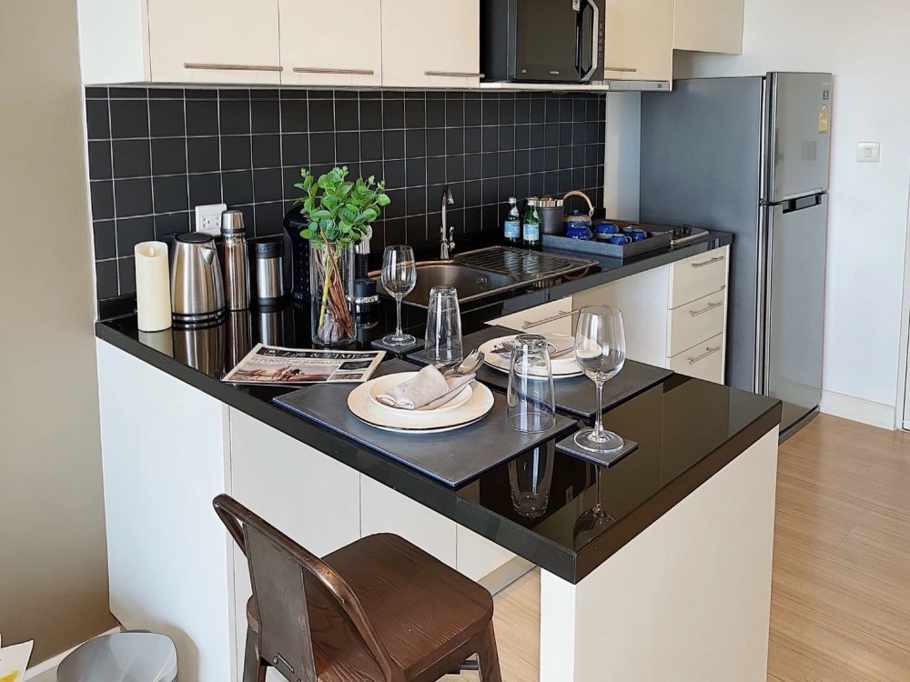 Condo for rent, The Seed Mingle, Sathorn-Suanplu, 28th floor, beautiful decoration, ready to move in.