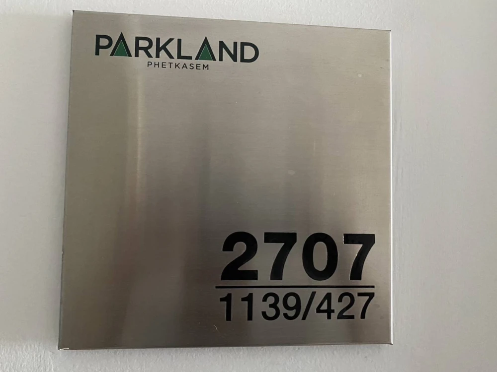 Condo for rent at The Parkland Phetkasem. Ready to move in, fully furnished with appliances, 27th floor with great view. Book today!