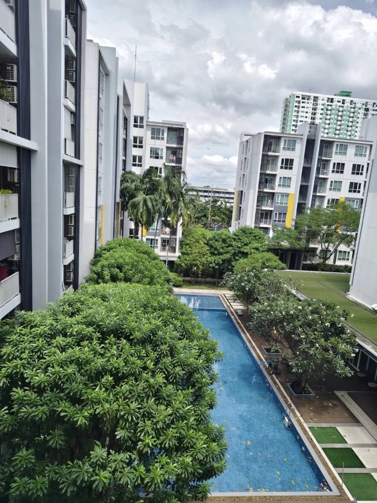 Condo for rent, The Key Phaholyothin 34, fully furnished and ready to move in. Don't miss it.