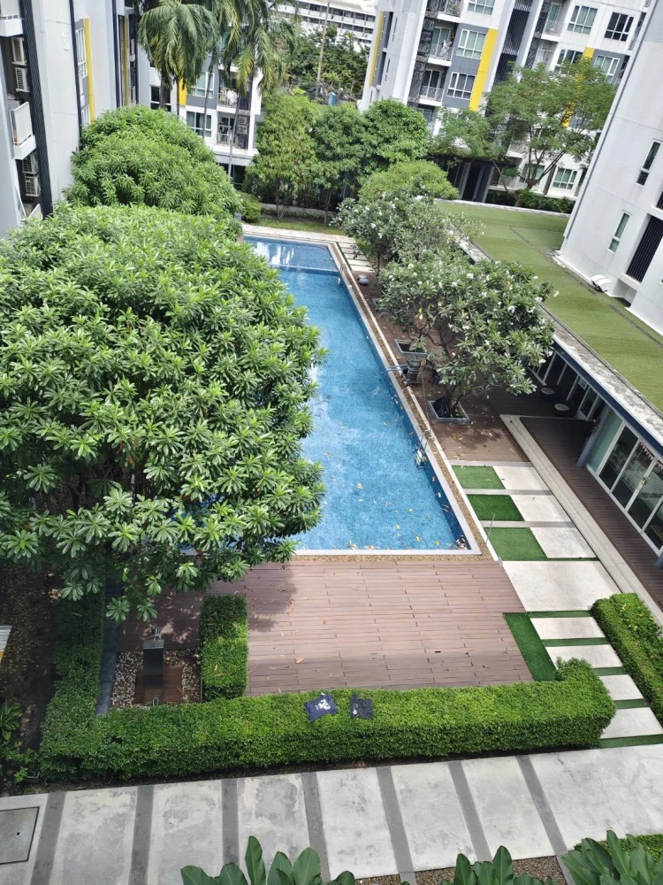Condo for rent, The Key Phaholyothin 34, fully furnished and ready to move in. Don't miss it.