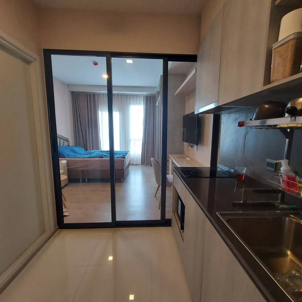 Condo for rent, The Tree Phatthanakan-Ekkamai, Studio room, fully furnished, ready to move in with just one bag.