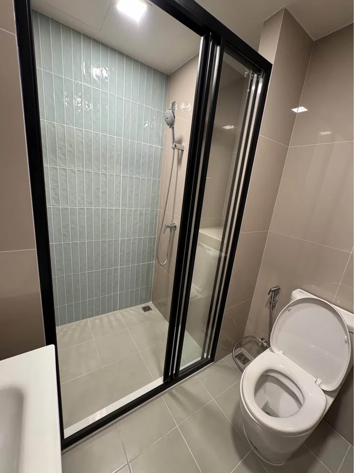 Condo for rent, The Move Sukhumvit 107, ready to move in, fully furnished, just bring your belongings and move in. Don't miss out!