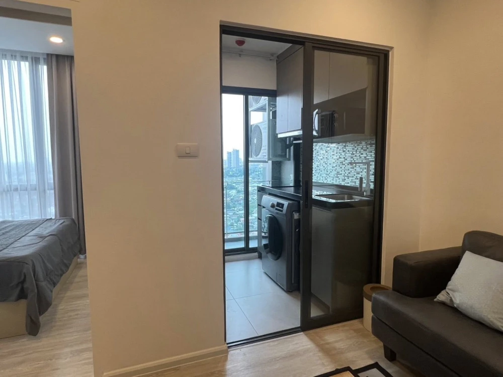 Condo for rent, The Clef Riverline Chao Phraya-Wong Sawang. Ready to move in, fully furnished. Book now!