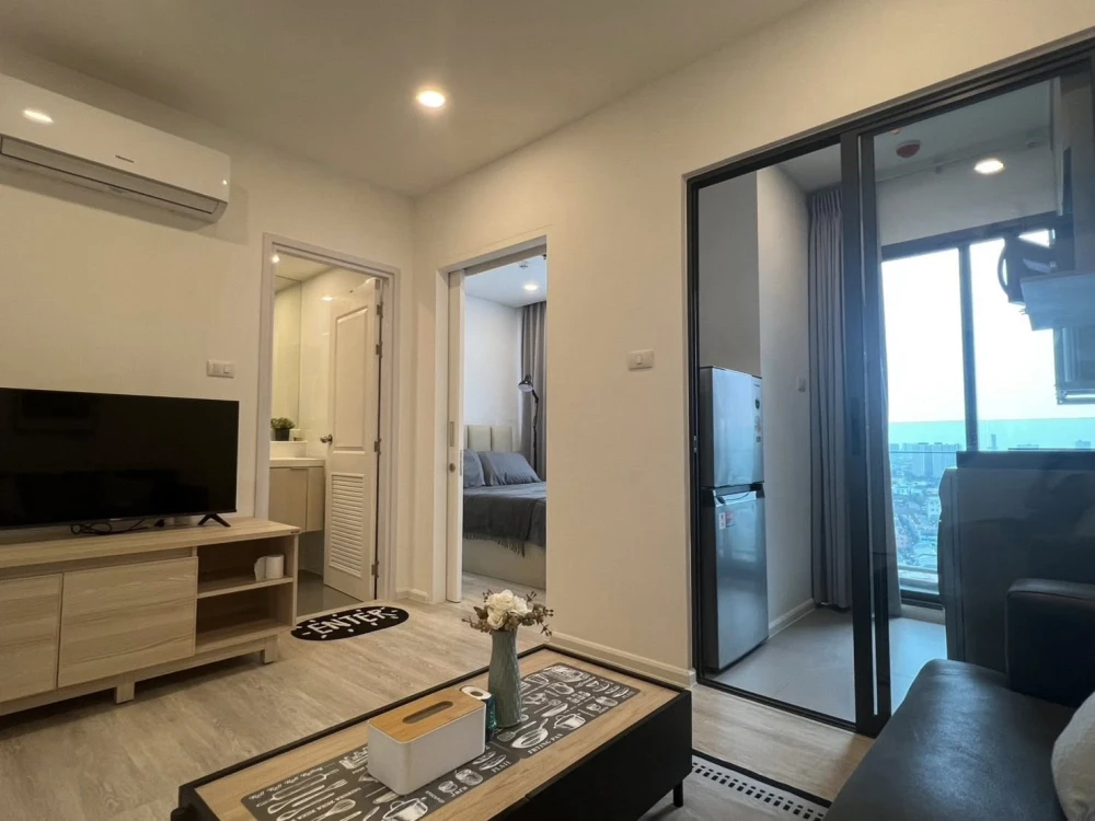 Condo for rent, The Clef Riverline Chao Phraya-Wong Sawang. Ready to move in, fully furnished. Book now!