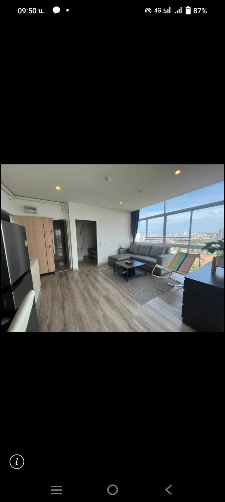 Condo for rent, The Grand Jomtien Pattaya, spacious room, comfortable, spacious, high floor, beautiful view, book now before you miss out+
