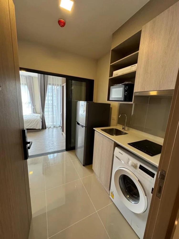 Condo for rent, Nia by Sansiri, Studio room, 11th floor, fully furnished + electrical appliances, Fully Built-in, move in now