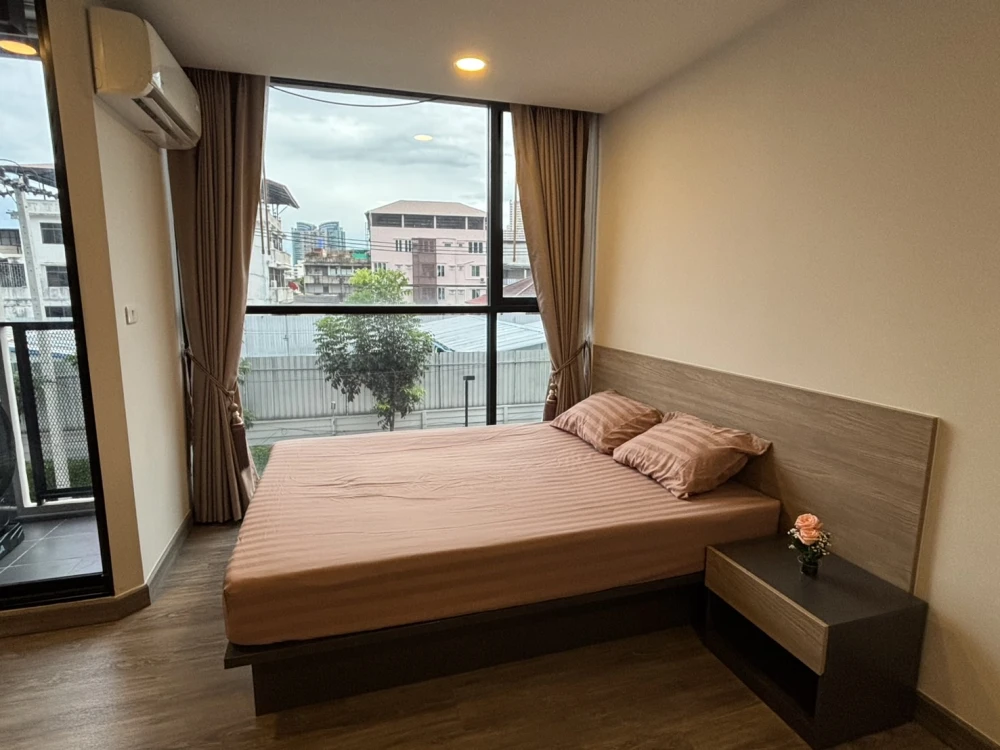 Condo for rent: Flexi Sathorn-Charoen Nakhon, studio room, 3rd floor, not high, comes with complete facilities, book now