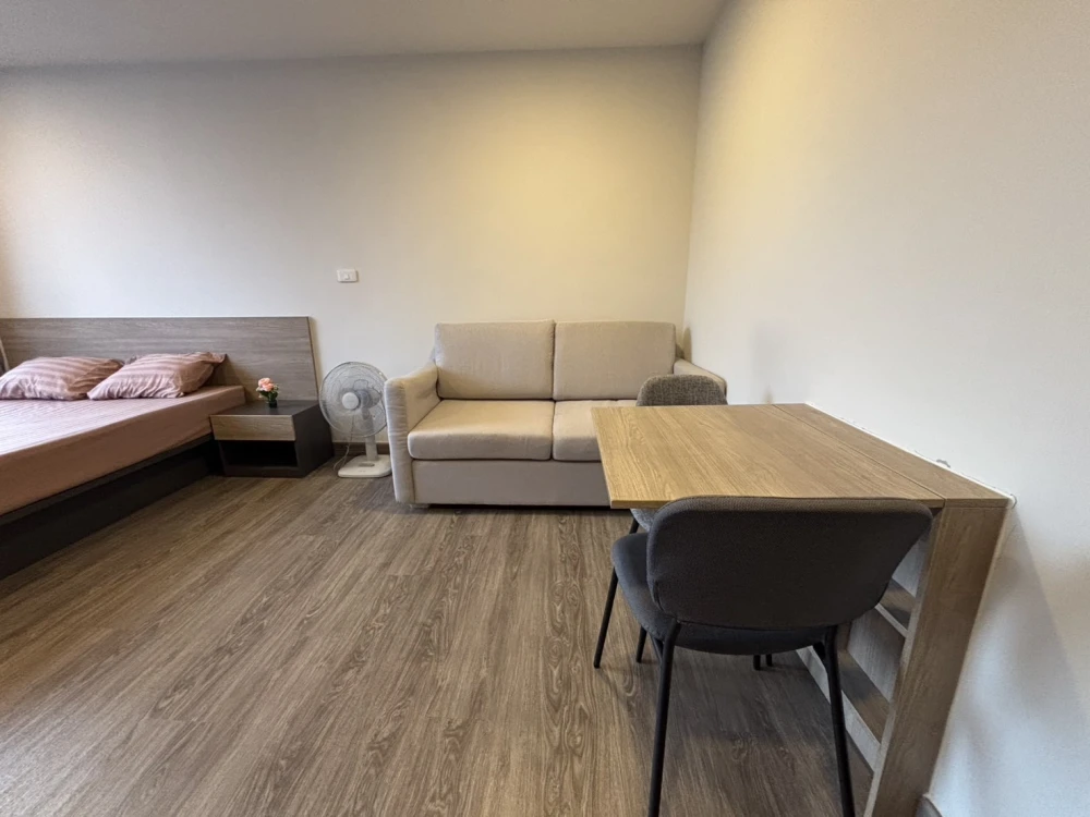 Condo for rent: Flexi Sathorn-Charoen Nakhon, studio room, 3rd floor, not high, comes with complete facilities, book now