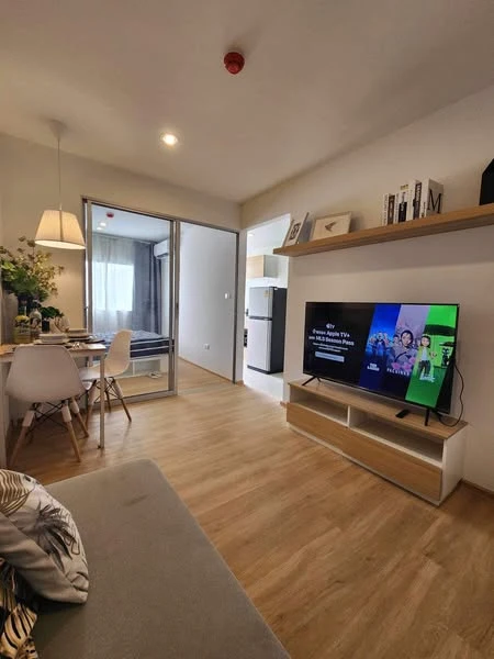 Condo for rent, Sena Kit Chalongkrung-Lat Krabang, ready to move in, complete with built-in furniture, hurry and reserve.